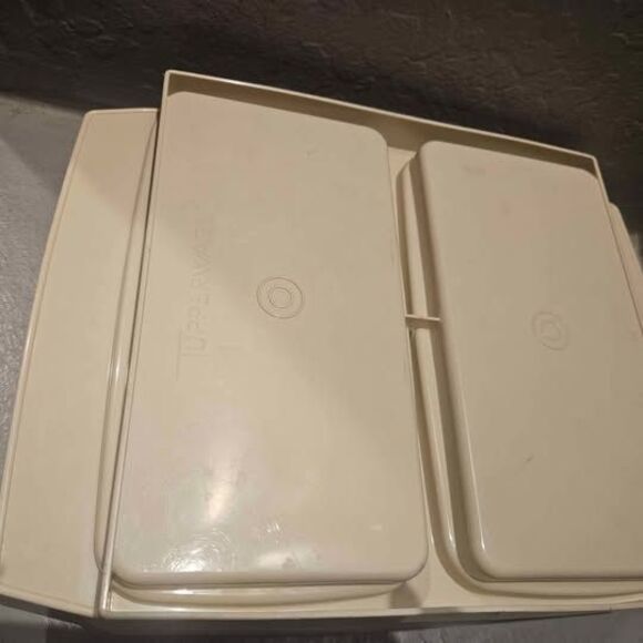 Tupperware Beige Deviled Egg Container 9" x 12" - Picture 5 of 5